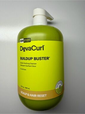 DEVACURL Buildup Buster Gentle Clarifying Shampoo Scalp & Hair‎ Reset 32 oz NEW